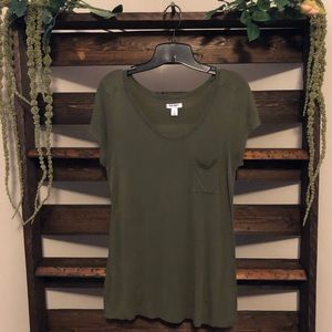 Long Length Comfy Pocket T